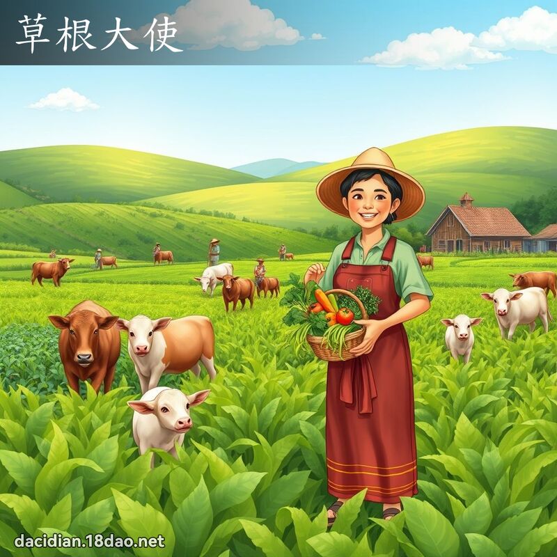 草根大使 - 國語大辭典配圖