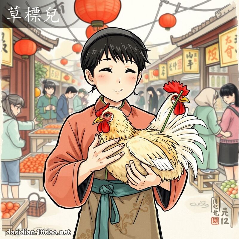 草標儿 - 国语大辞典配图