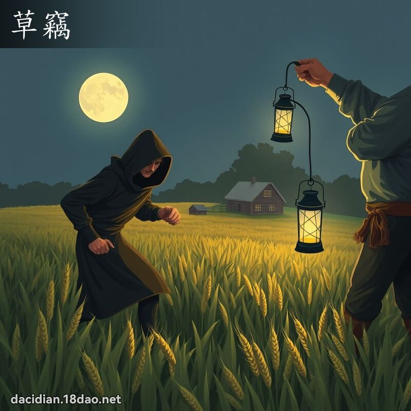 草竊 - 國語大辭典配圖