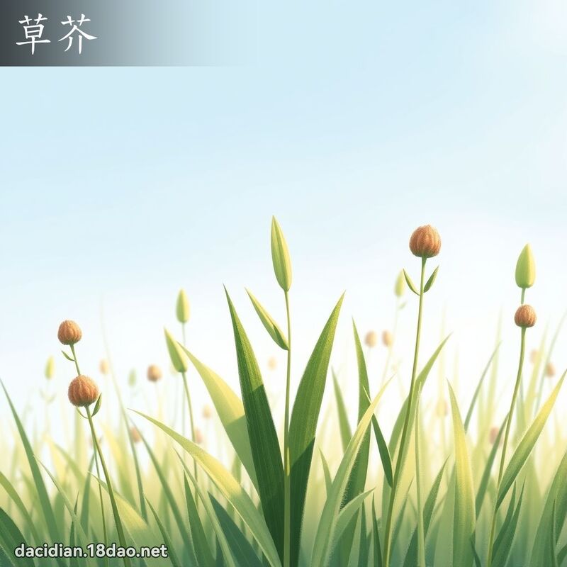 草芥 - 國語大辭典配圖
