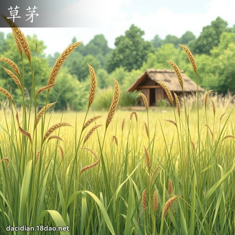 草茅 - 国语大辞典配图