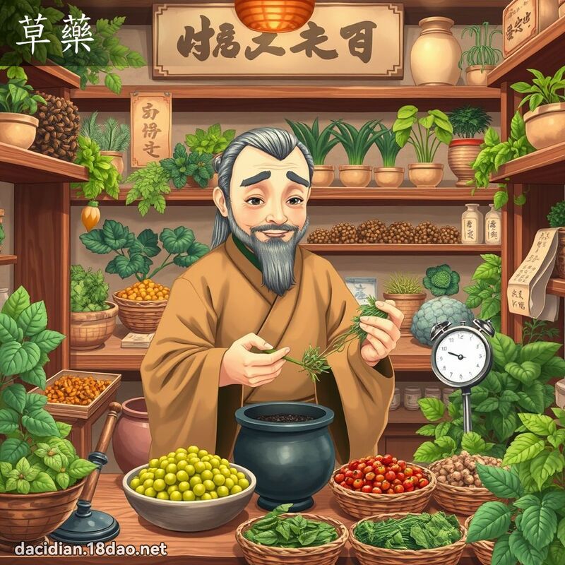 草药 - 国语大辞典配图