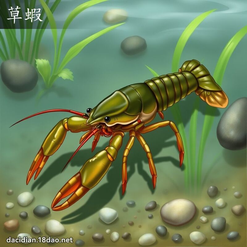 草蝦 - 國語大辭典配圖