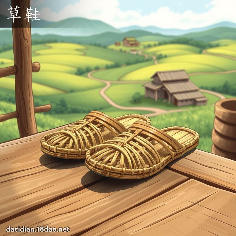 草鞋 - 国语大辞典配图