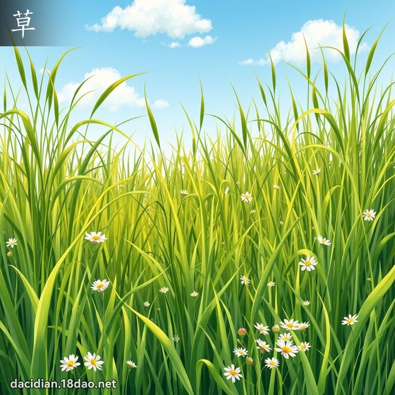 草 - 国语大辞典配图