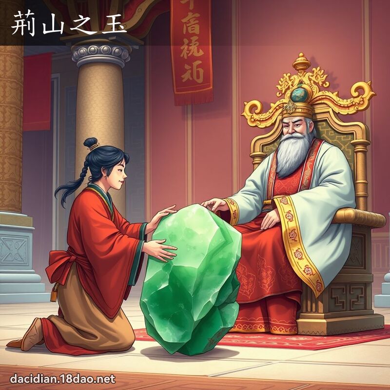 荊山之玉 - 國語大辭典配圖