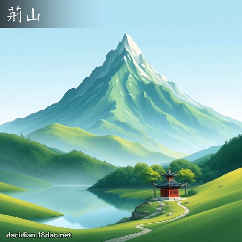 荆山 - 国语大辞典配图