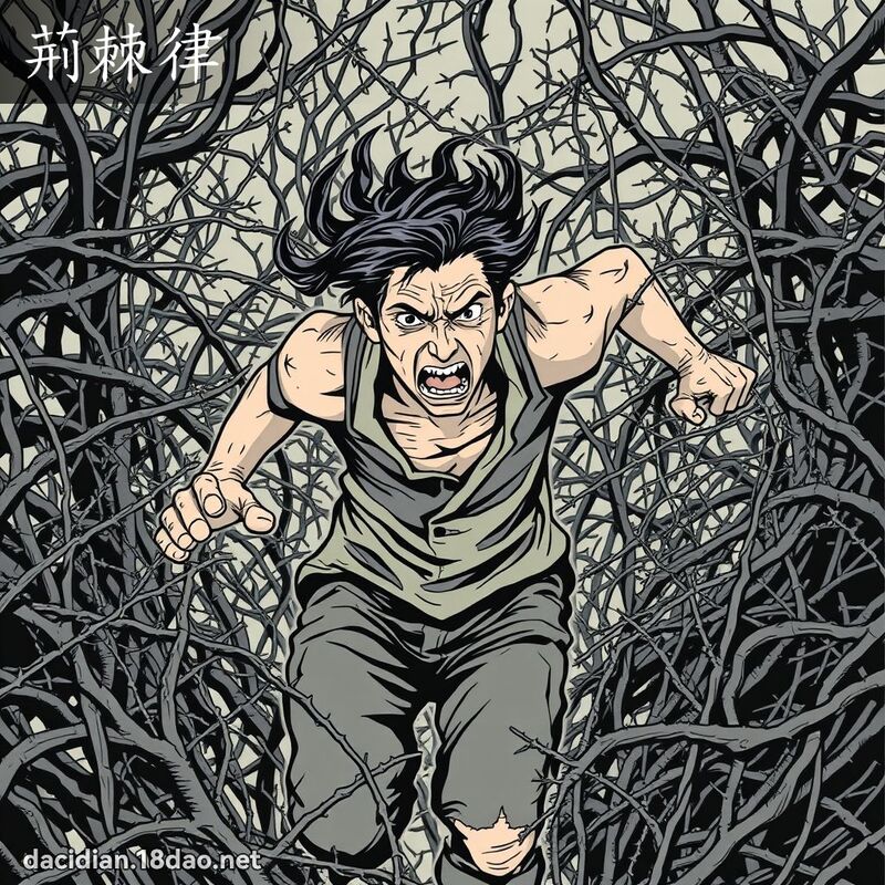 荊棘律 - 國語大辭典配圖