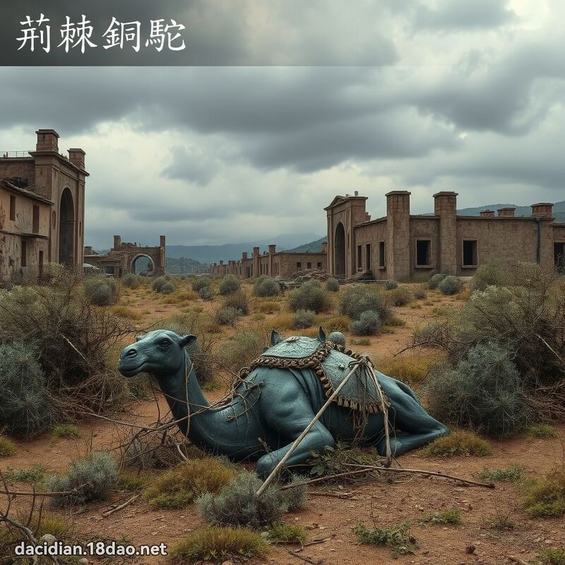 荊棘銅駝 - 國語大辭典配圖