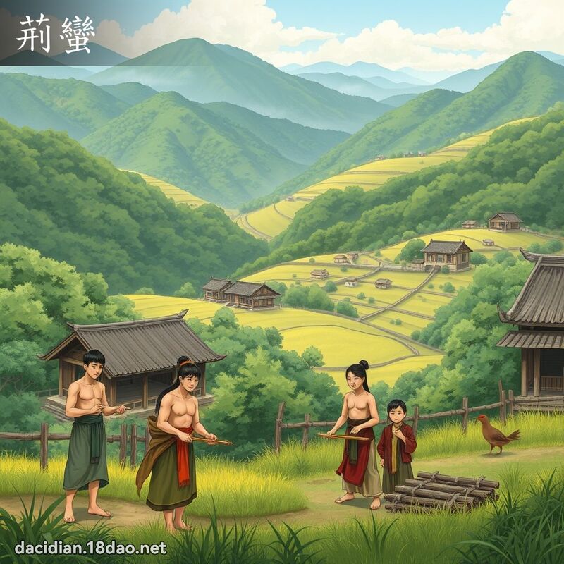 荊蠻 - 國語大辭典配圖