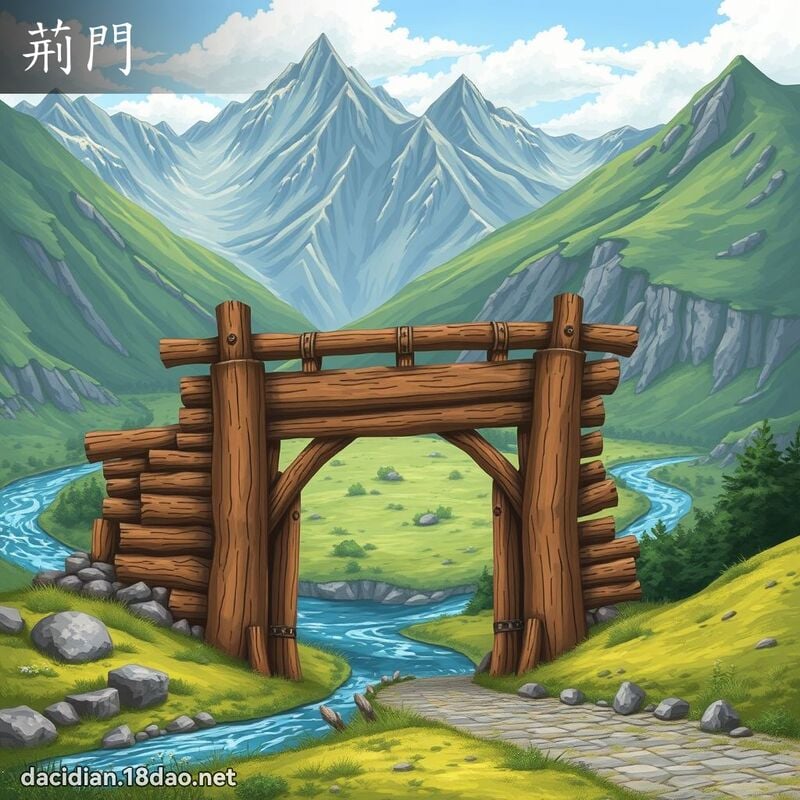 荆门 - 国语大辞典配图