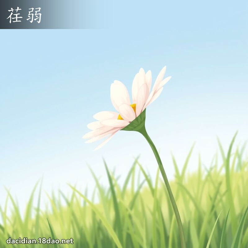 荏弱 - 国语大辞典配图