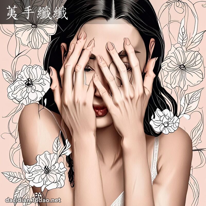 荑手纖纖 - 國語大辭典配圖