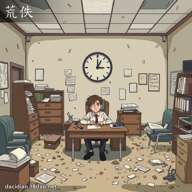 荒佚 - 国语大辞典配图