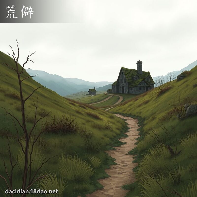 荒僻 - 國語大辭典配圖