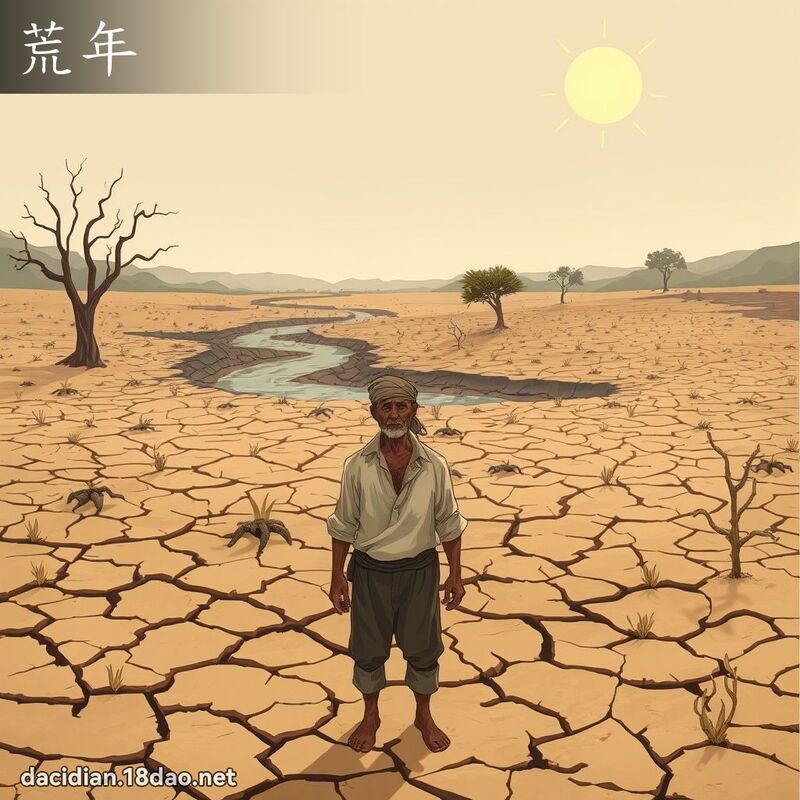 荒年 - 國語大辭典配圖