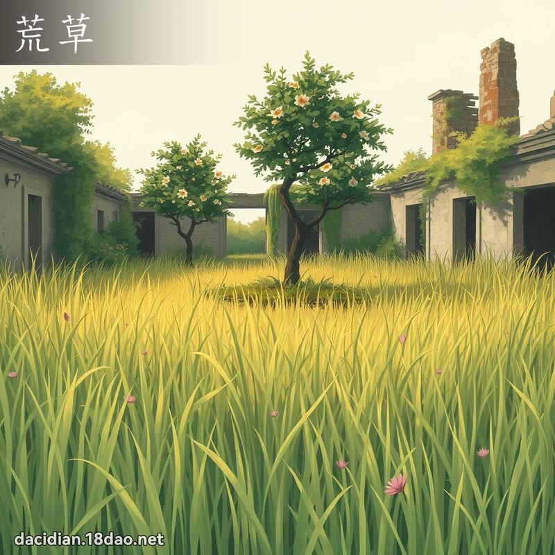 荒草 - 國語大辭典配圖