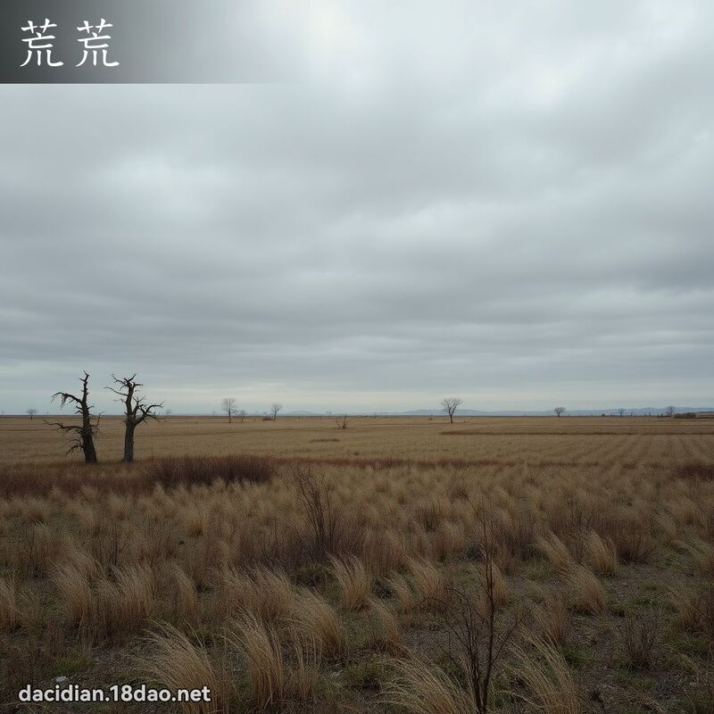 荒荒 - 国语大辞典配图