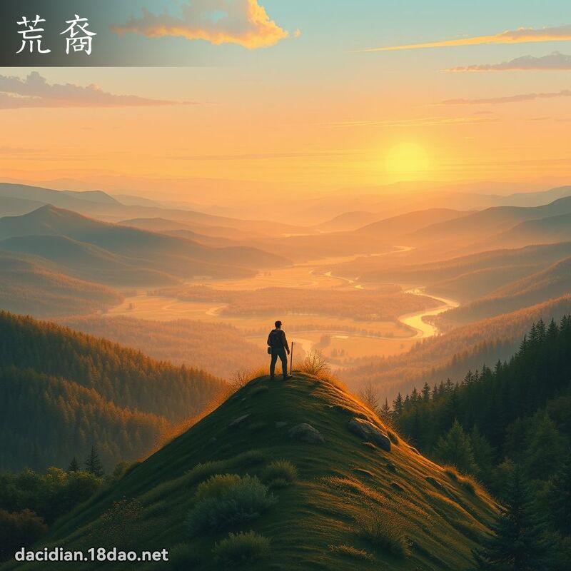 荒裔 - 国语大辞典配图
