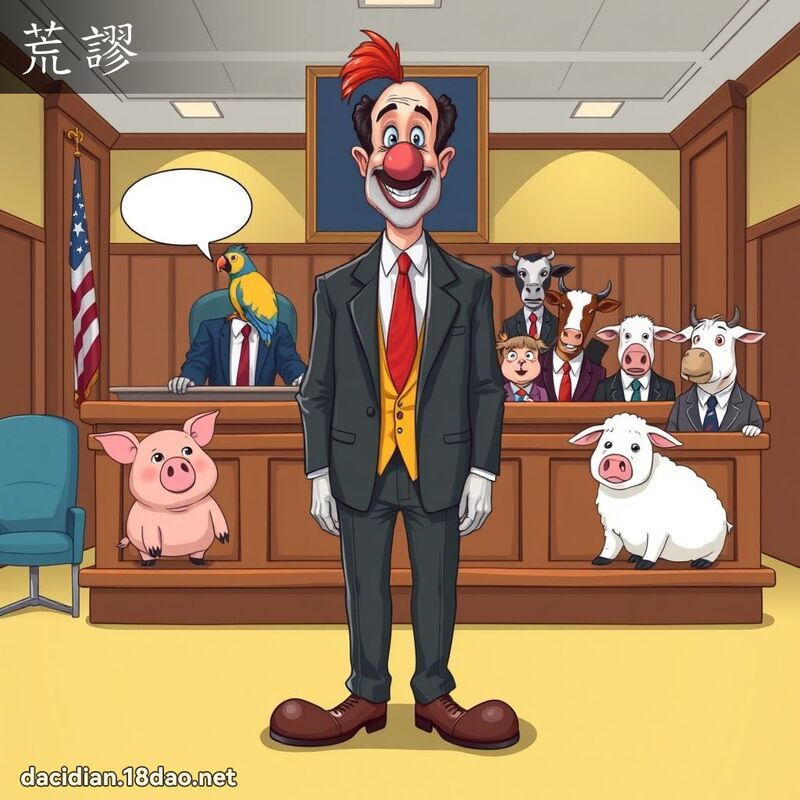 荒谬 - 国语大辞典配图