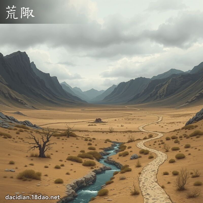 荒陬 - 国语大辞典配图