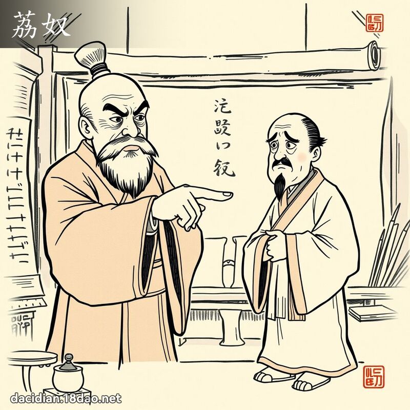荔奴 - 国语大辞典配图