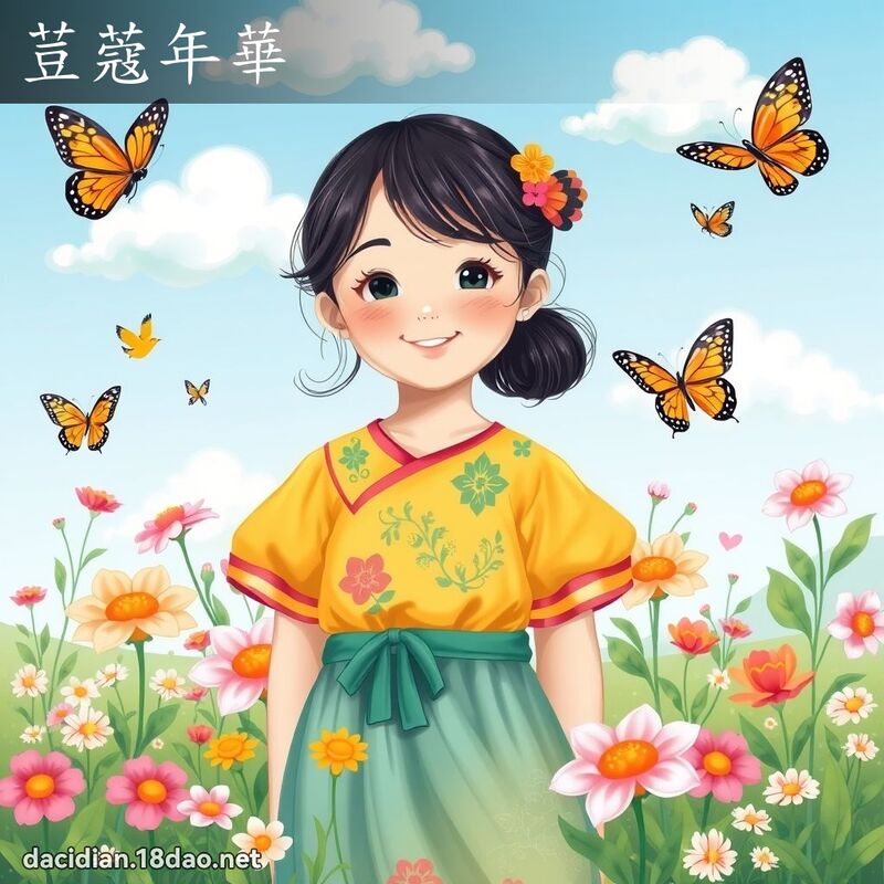 荳蔻年華 - 國語大辭典配圖