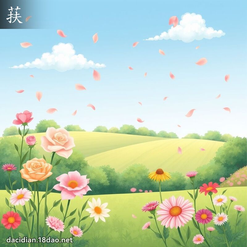 荴 - 国语大辞典配图