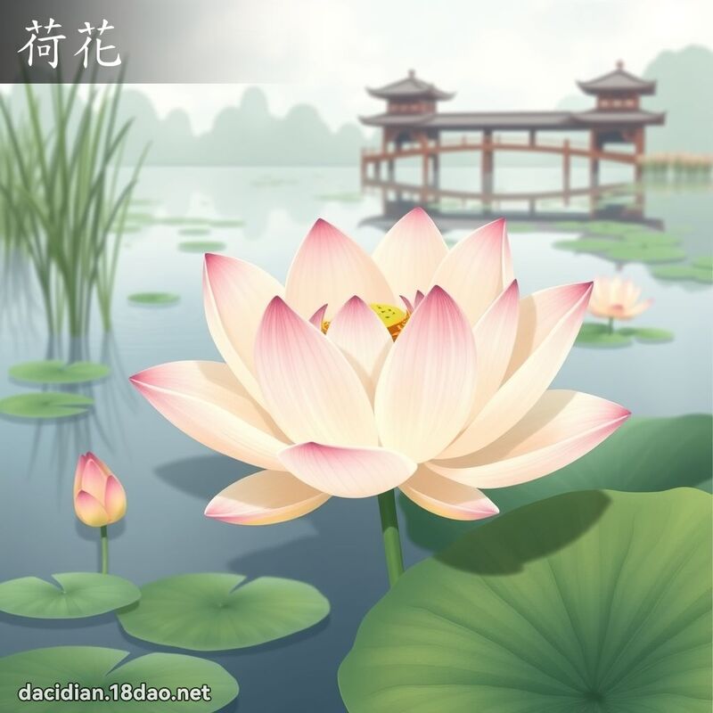 荷花 - 國語大辭典配圖