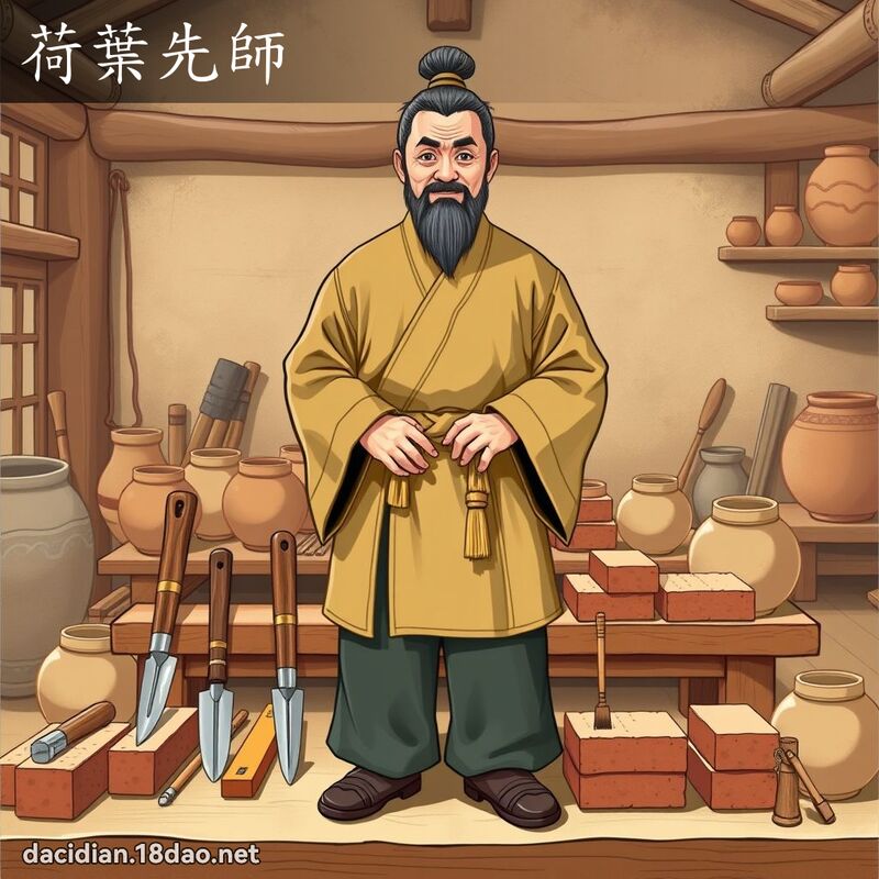 荷葉先師 - 國語大辭典配圖