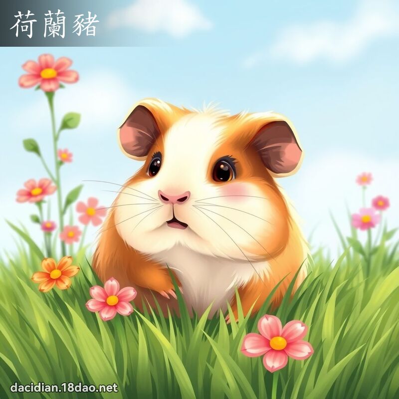 荷蘭豬 - 國語大辭典配圖