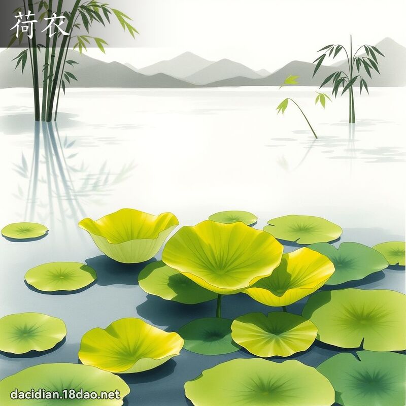 荷衣 - 國語大辭典配圖