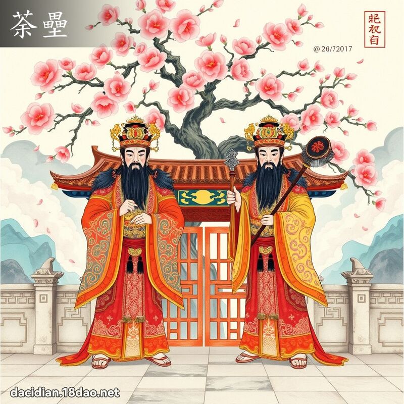 荼垒 - 国语大辞典配图