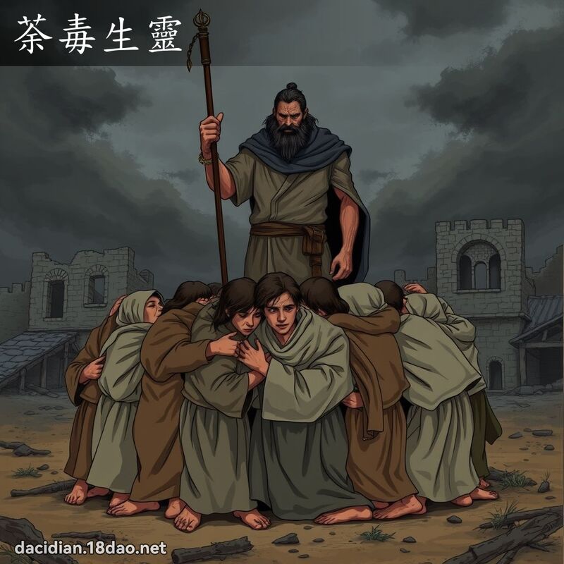 荼毒生灵 - 国语大辞典配图