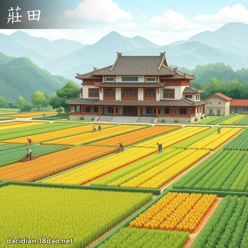 庄田 - 国语大辞典配图