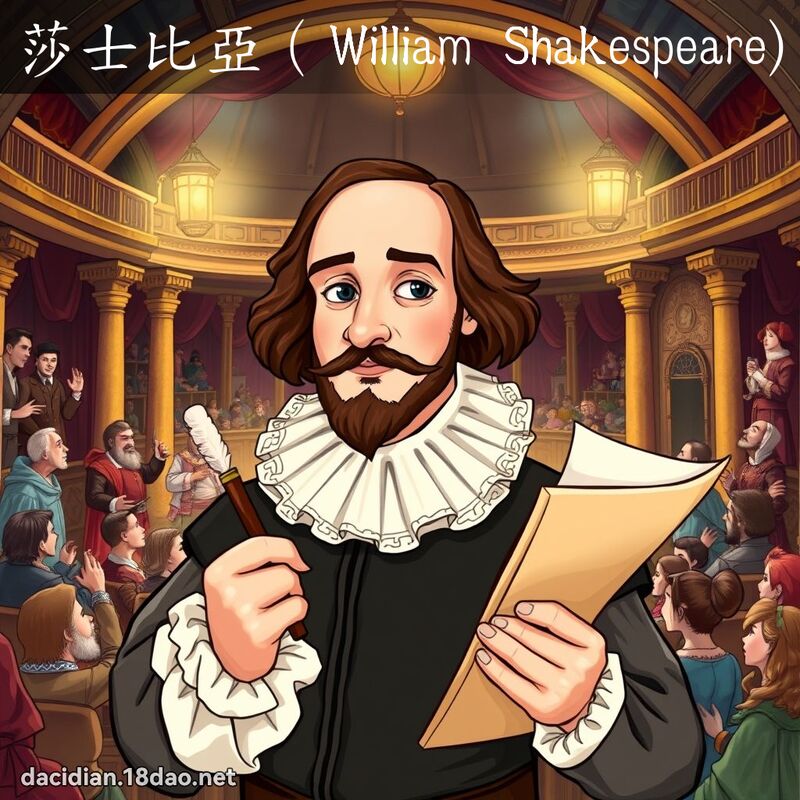 莎士比亞（William Shakespeare) - 國語大辭典配圖