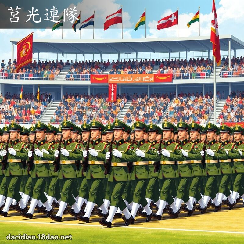 莒光連隊 - 國語大辭典配圖