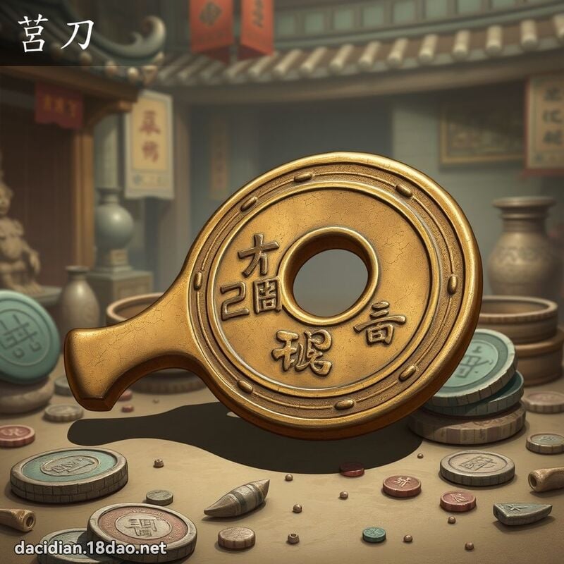 莒刀 - 国语大辞典配图
