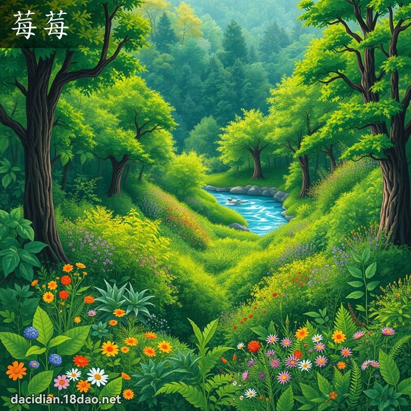 莓莓 - 国语大辞典配图