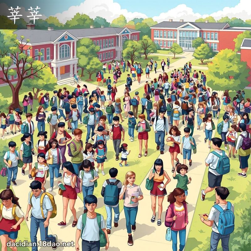 莘莘 - 国语大辞典配图