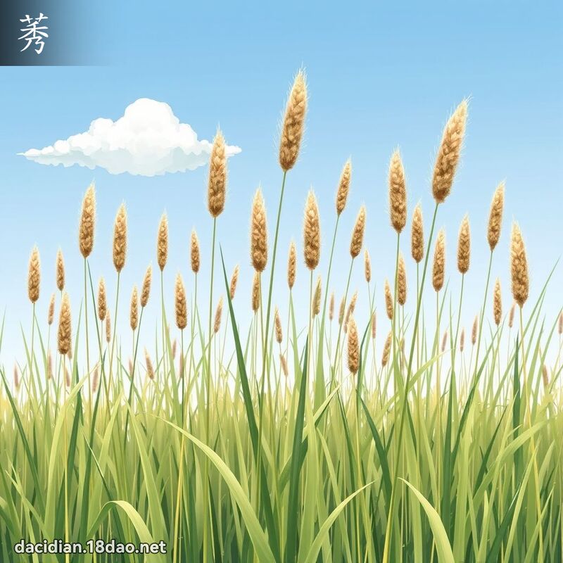汉字: 莠 (多音字)