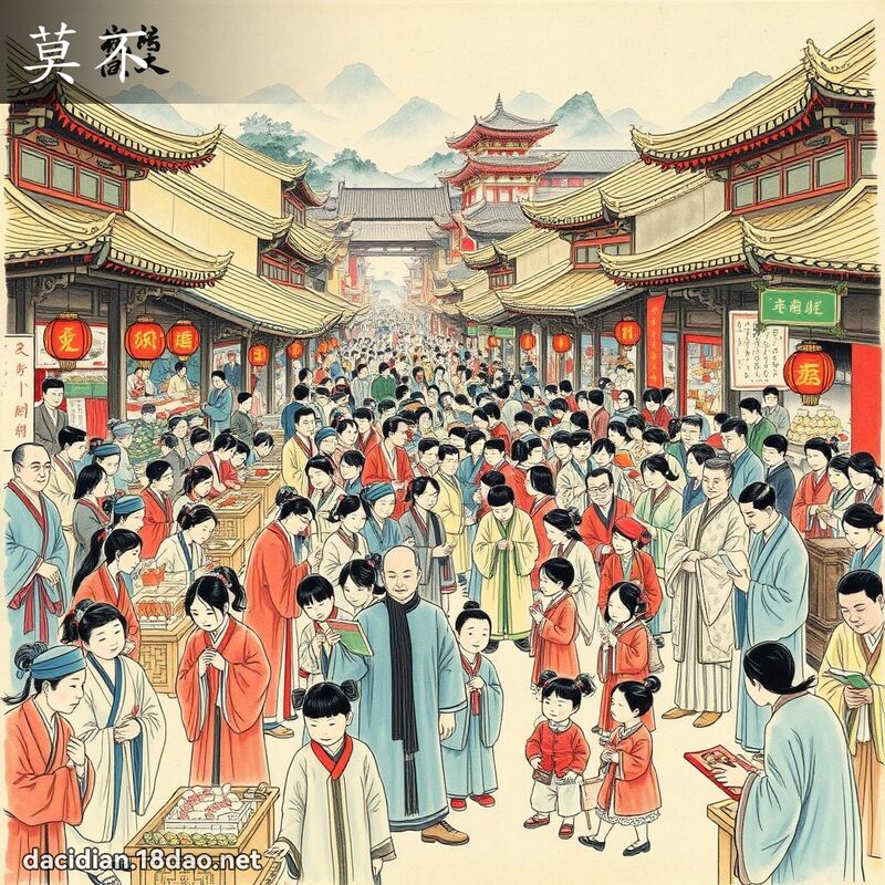莫不 - 國語大辭典配圖