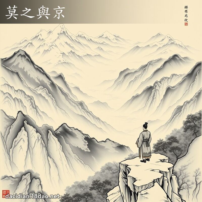 莫之与京 - 国语大辞典配图