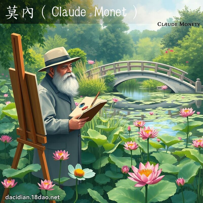 莫內（Claude Monet） - 国语大辞典配图