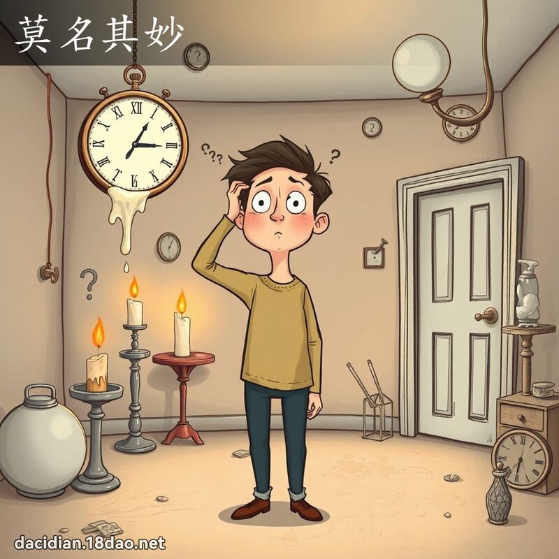 莫名其妙 - 國語大辭典配圖