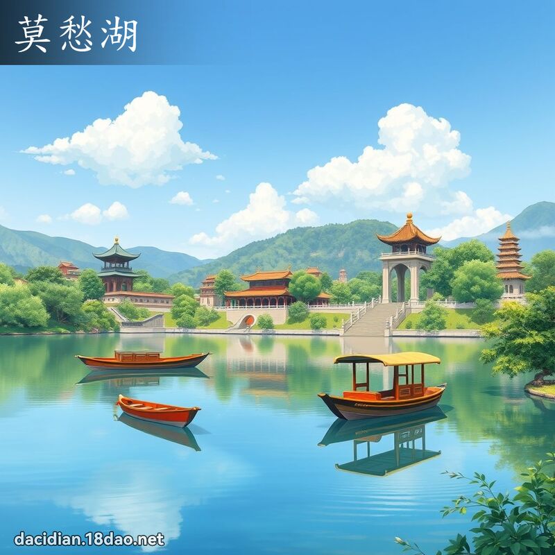 莫愁湖 - 国语大辞典配图