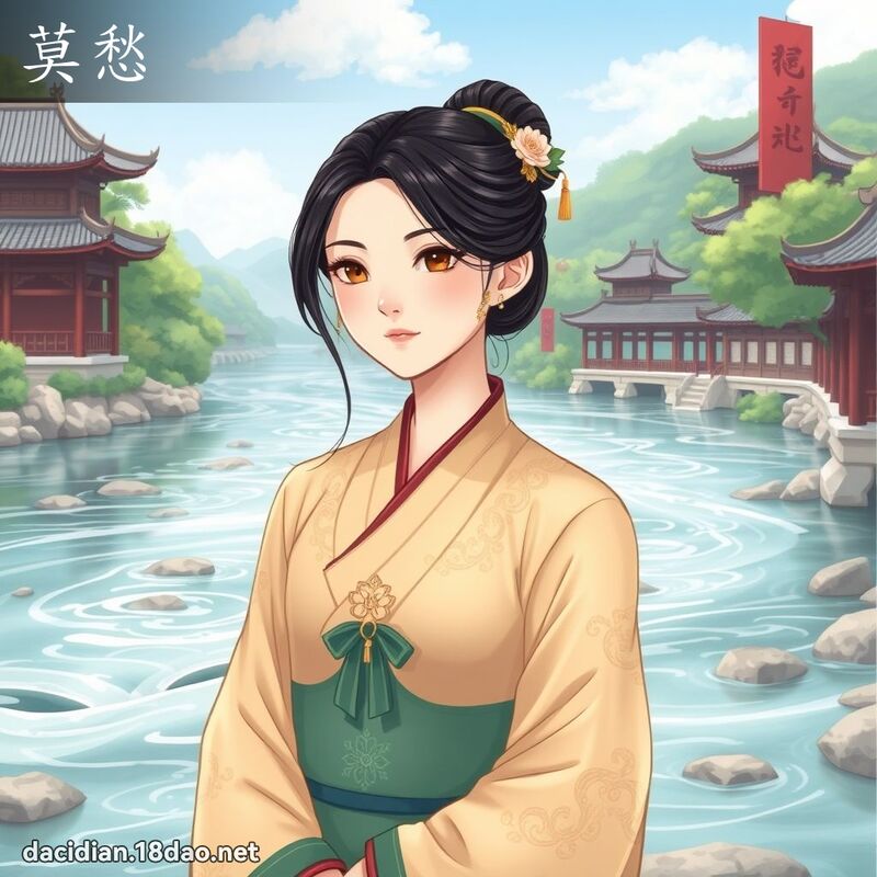 莫愁 - 國語大辭典配圖