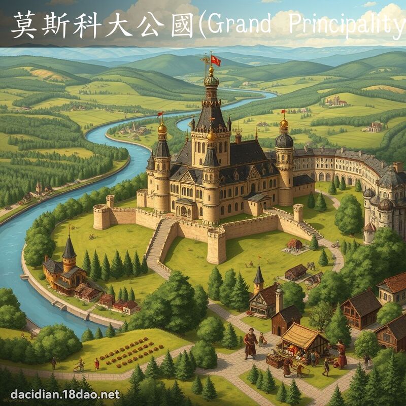 莫斯科大公國(Grand Principality of Moscow) - 國語大辭典配圖