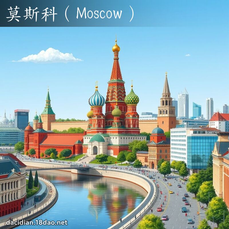 莫斯科（Moscow） - 國語大辭典配圖
