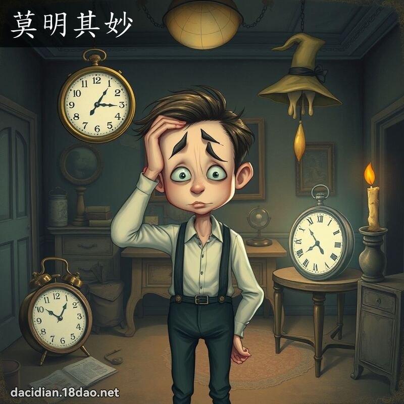莫明其妙 - 国语大辞典配图